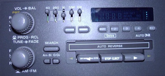 GM Delco 79-85 2000 Series AM-FM Cassette Radio Hobby 13VDC Motor 1225840 NIB